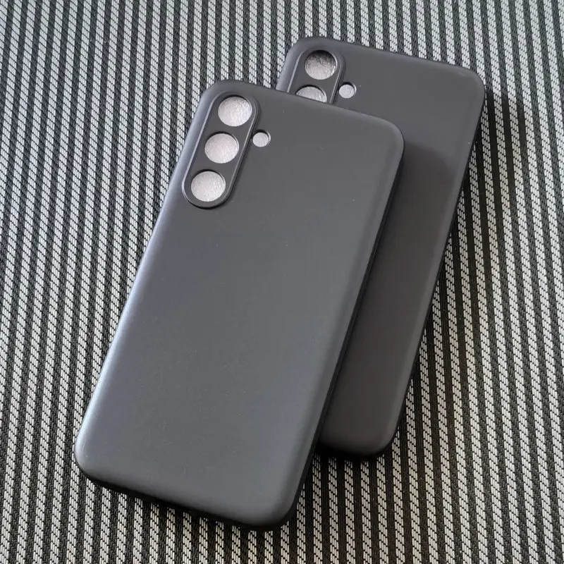 Мягкий чехол из ТПУ для Samsung Galaxy M35 телефона SamsungM35 Samsungm35 матовый черный