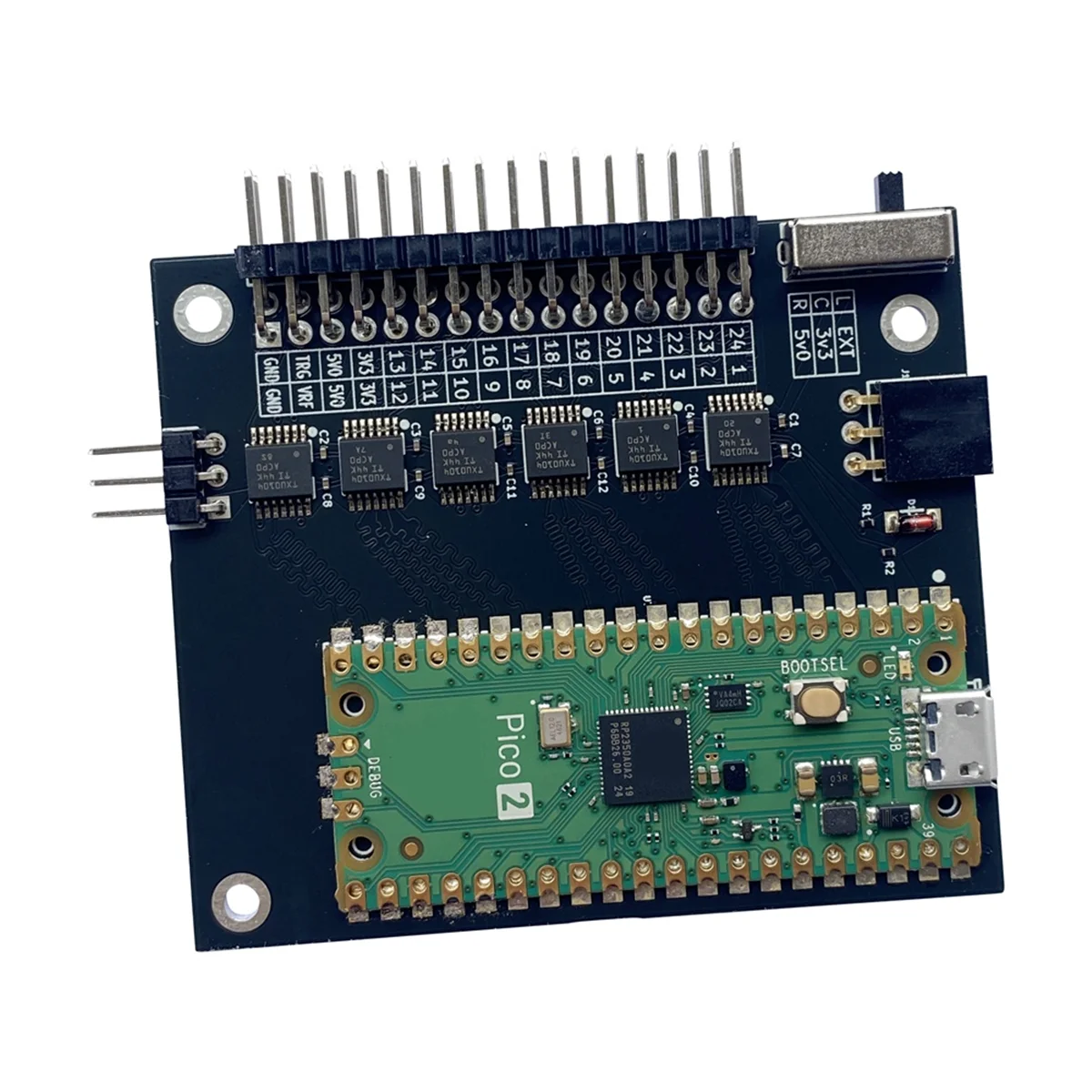 

Логический анализатор Y60A V6.0 RP2350 2 400 МГц 24 каналов