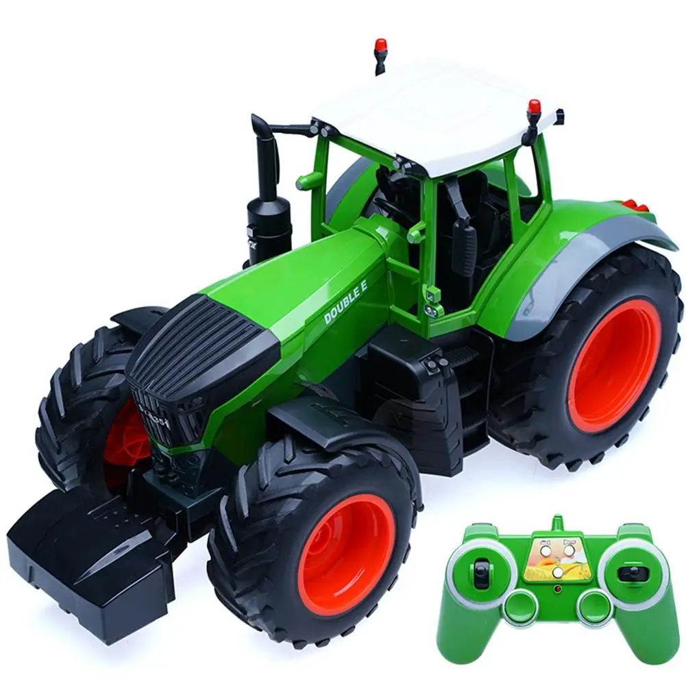 Electric Remote  Control  Farmer  Car Children Tractor Model Simulated Lighting Simulated Sound Construction Vehicle Boys Toy