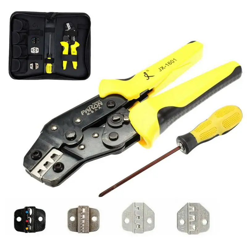 

Wire Crimping Tool Reliable Convenient Time-saving Efficient Precise Crimp Terminal Connectors Electrical Crimping Tool Handy