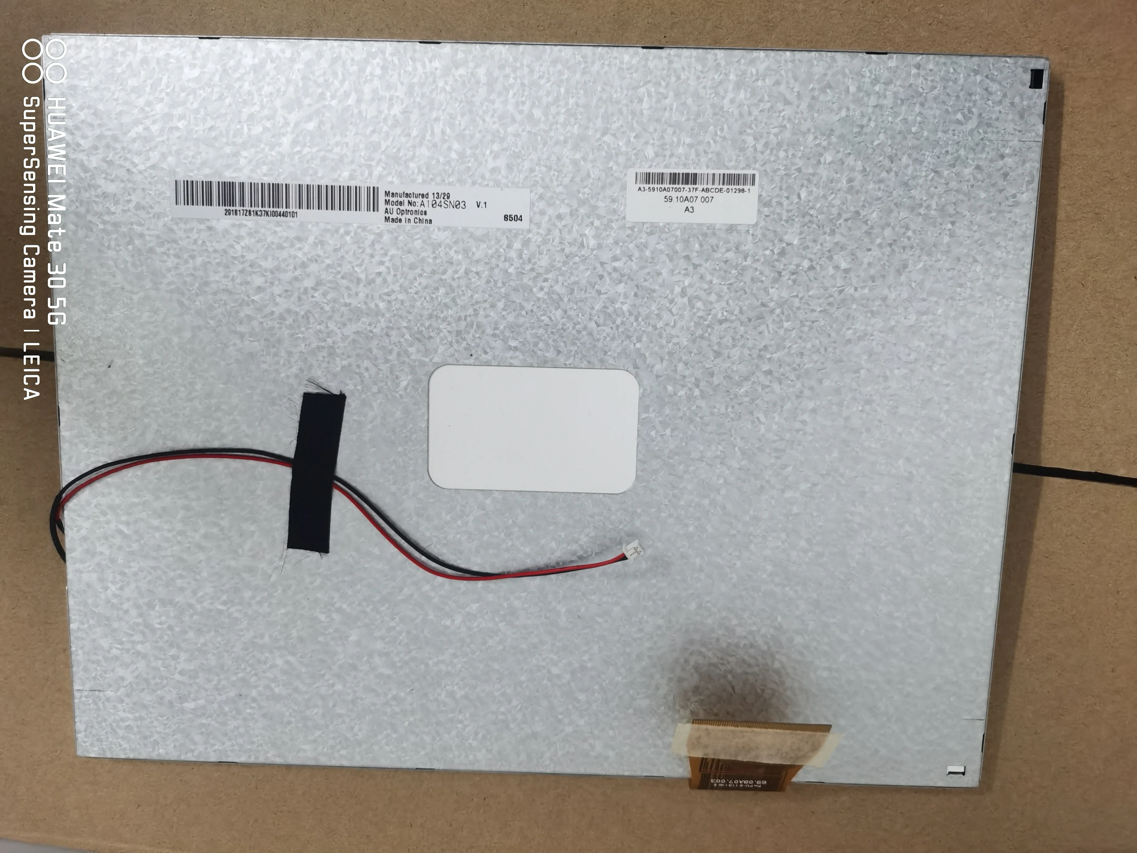 Оригинальный промышленный ЖК-экран A104SN01 V1 10 4 дюйма в наличии A104SN03 V.1 LSA40AT9001