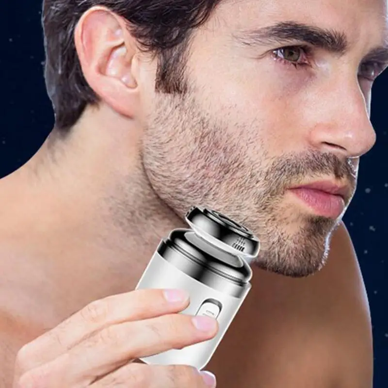 

Mini Electric Shavers Waterproof Deep Cleaner USB Chargeable Men Razor Multi-functional 45g Portable Mini Electric Razor