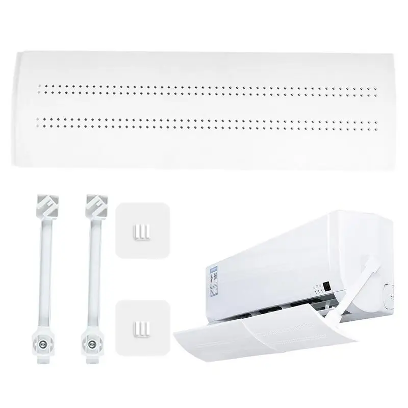 

Retractable Air Conditioner Deflector Retractable Air Conditioner Universal Telescopic Anti-Wind AC Windshield Adjustable Air