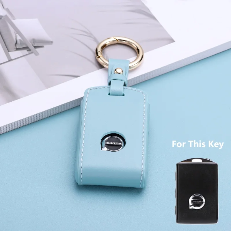 

Специальный чехол для женских ключей от автомобиля Volvo для Volvo XC40/60/90, S60, S90, V60, V90 — чехол/чехол из натуральной кожи автомобиля