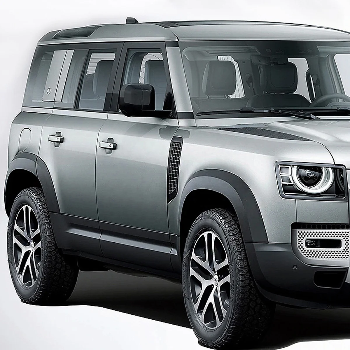Комплект широких колесных арок для Land Rover Defender 110 L663 2020 2021 2022 обновление широкой