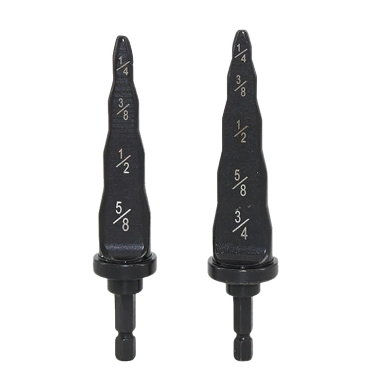 

Hot HG-2 Pcs Inch Air Conditioner Copper Pipe Expander Tool Copper Pipe Swage Tool Expander Drill Bit Soft Copper Pipe Tool