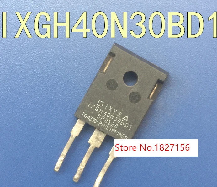 

5PCS IXGH40N30BD1 40N30 TO-247 original In Stock HiPerFASTTM IGBT IC NEW