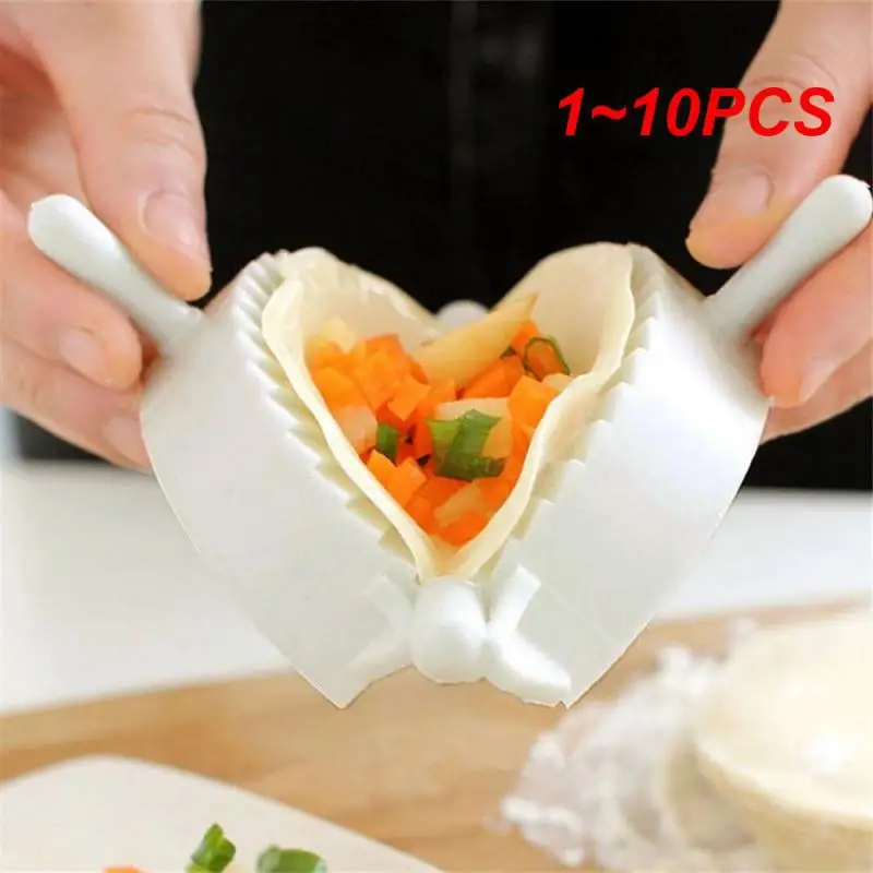 1~10PCS Set Dumpling Molds Press Ravioli Dough Pastry Pie Maker Gyoza Mould Tool Easy Kitchen Tools