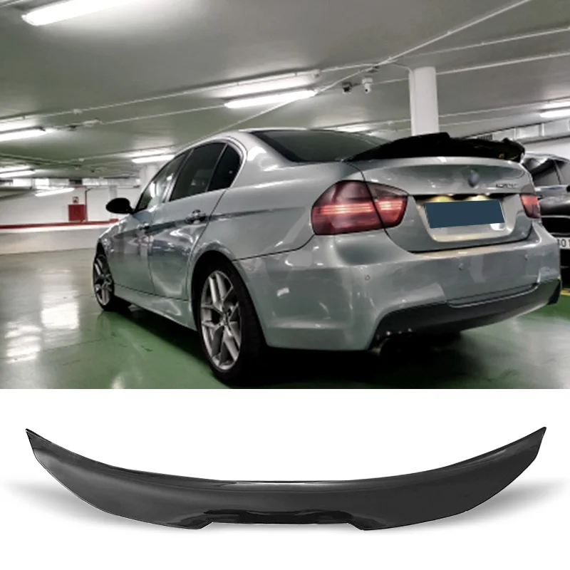 

Тип спойлера ДЛЯ багажника PSM углеродное покрытие заднее крыло Ducktail для BMW 3 серии E90 2005 - 2012 года