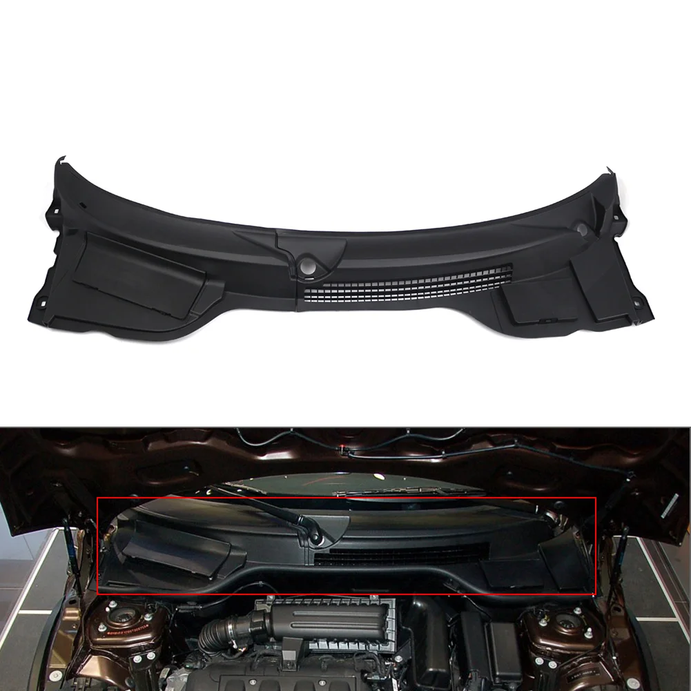 

Автомобильный передний стеклоочиститель, вентиляционный капот, решетка, панель для BMW Mini Cooper R55 R56 R57 51132751209 51132751210 Только с левым рулем