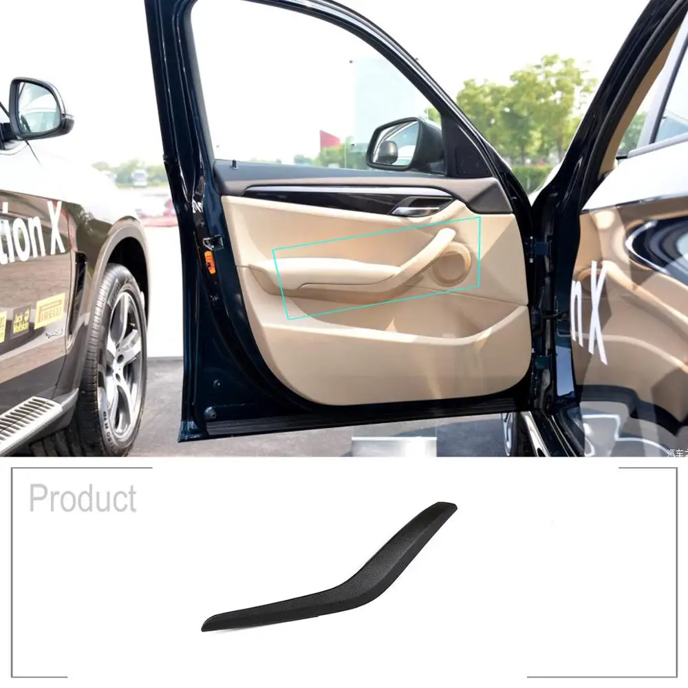 

Черная/бежевая накладка на дверную ручку автомобиля из АБС-пластика для BMW X1 E84 2010-2015