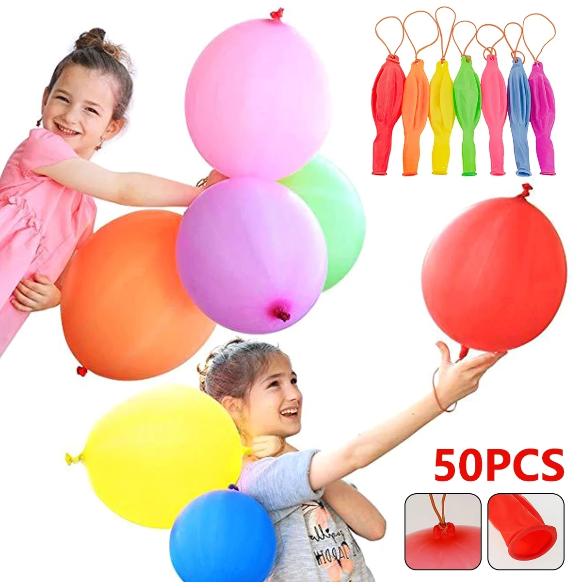 

50Pcs Punching Balloons Party Favors for Kids Premium Quality Large 12 Inch Punch Wedding Party Balloons Kids Birthday Toys