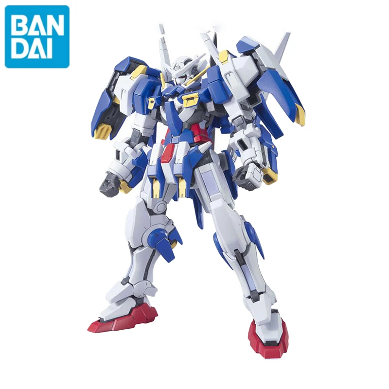 

Original Bandai Gundam Anime Figure HG 00 64 1/144 GN-001/hs-A01 Gundam Avalanche Exia Assembly Model Anime Action Figures Toys