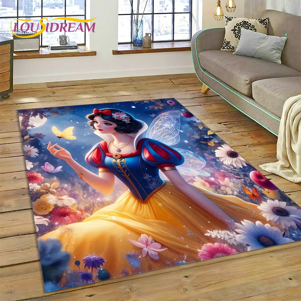 Ковер Белоснежки принцессы с героями мультфильмов для девочек ковер дома
