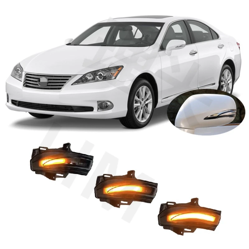 

for Toyota Lexus IS250 220D ALE20 GSE20 GSE21 2008 2009 2010 2011 2012 2013 Dynamic LED Mirror Turn Light Signal Lamp