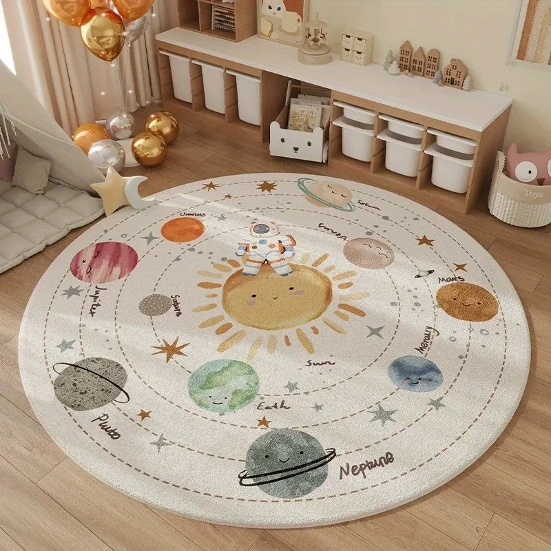 

Детский ковёр Cartoon Cute Planet Pattern 100% полиэстер