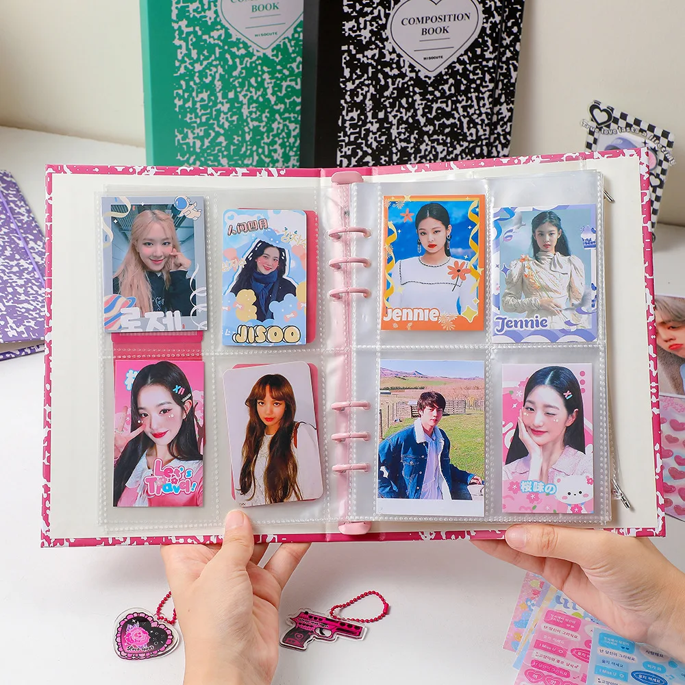 

A5 Photocard Holder Diy Binder Photocards Idol Photo Album Picture Collect Book Kpop Photocard Binder Scrapbook Cards Album