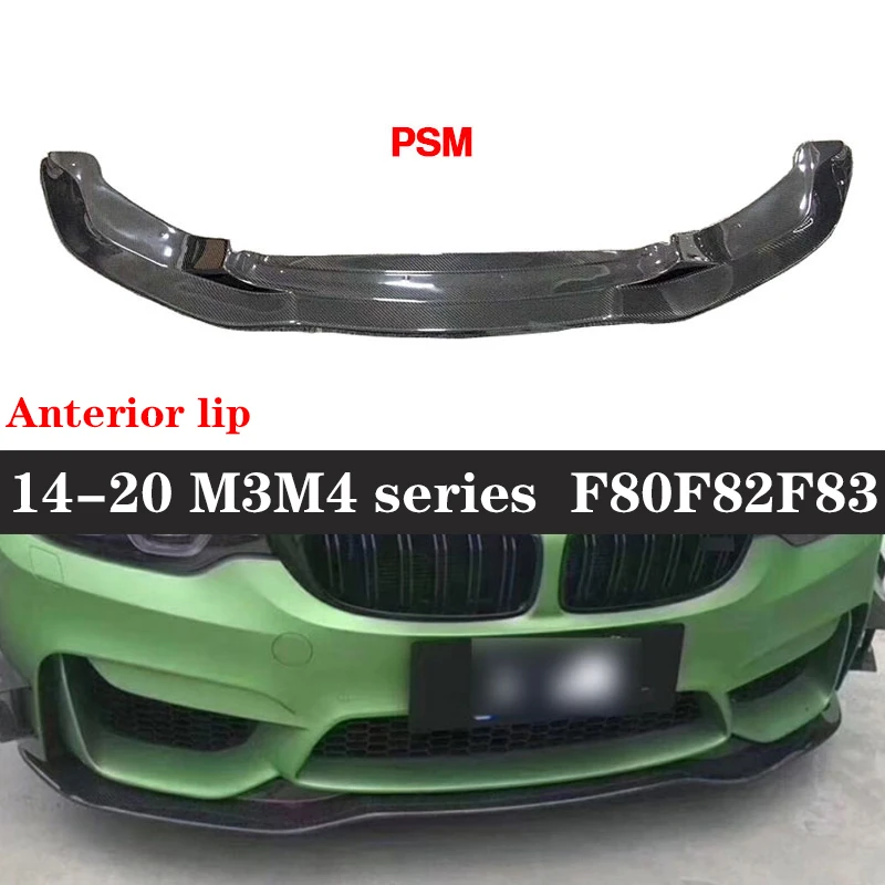Для BMW M3 F80 M4 F82 F83 автомобильный передний бампер из углеродного волокна