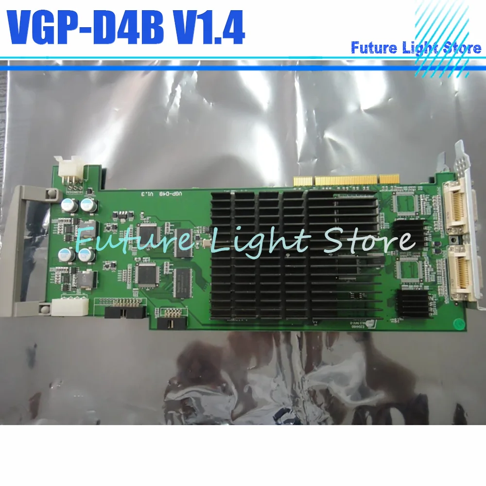 Фото Плата приёма данных VGP-D4B V1.4 с интерфейсом PCI, полностью протестирована, быстрая доставка №1
