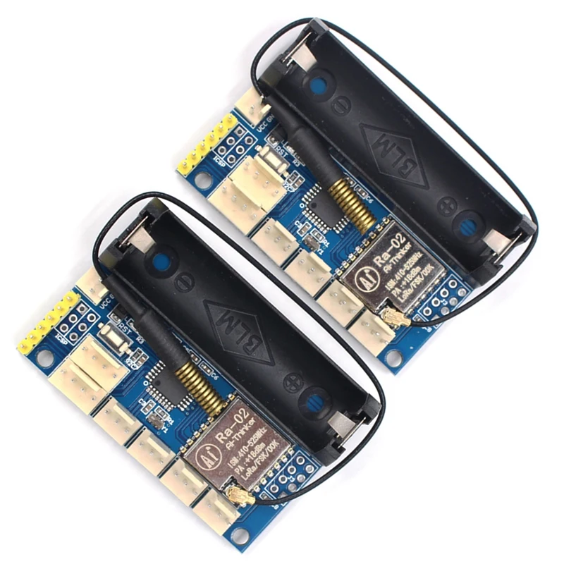 

Hot 2PCS Ra-02 Lora Radio Node V2.0 433Mhz Wireless Node Module