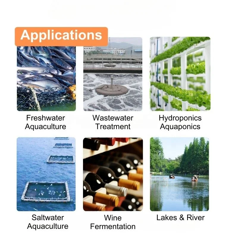 Экономичный оптический измеритель растворенного кислорода с тонким датчиком DO