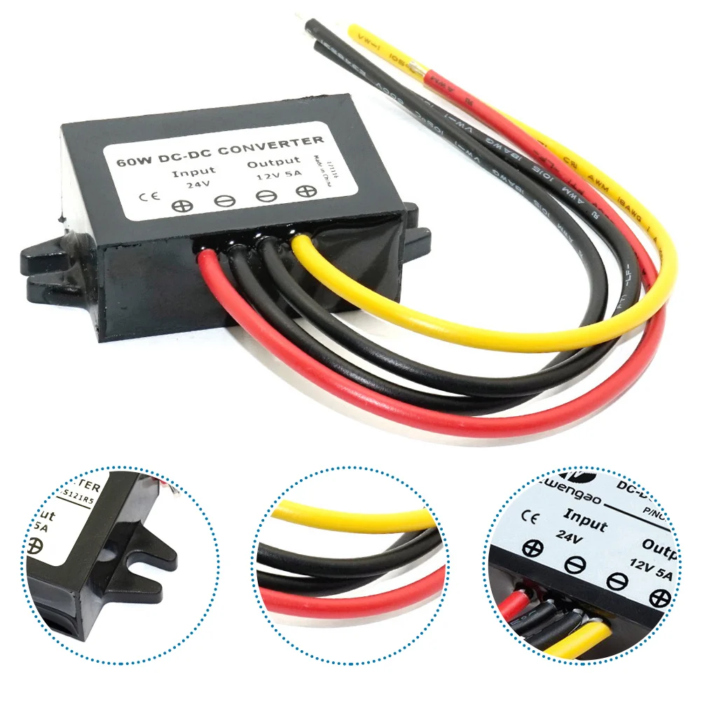 

DC- DC Converter 18V- 36V to 12V Converter 12V Buck Converter