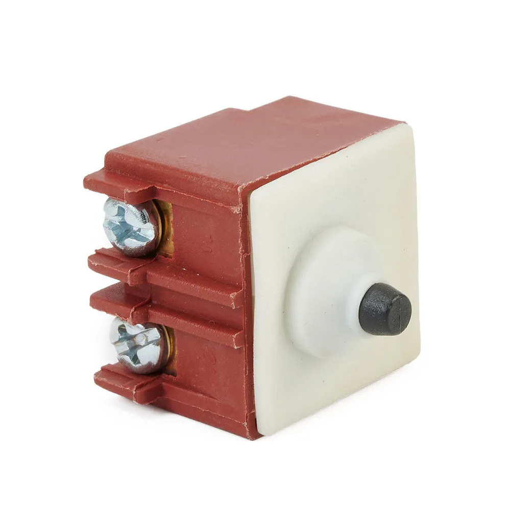 

2pcs Angle Grinder 250V 5A Push Button Switch Momentary Contact For Bosch GWS6/8-100 TWS6600 Angle Grinder Power Tool Access