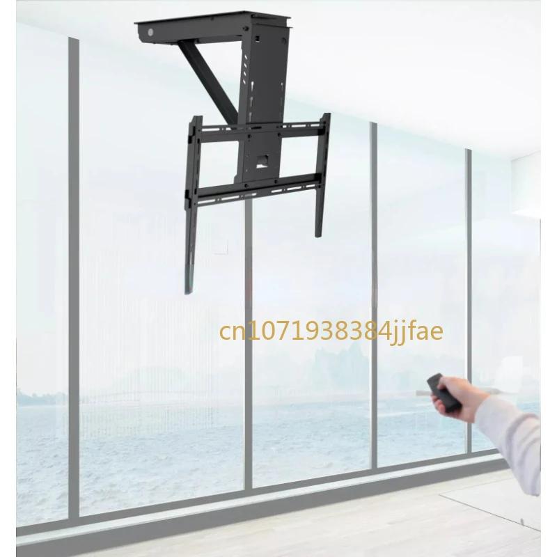 Электрический моторизованный откидной кронштейн для телевизора потолочное