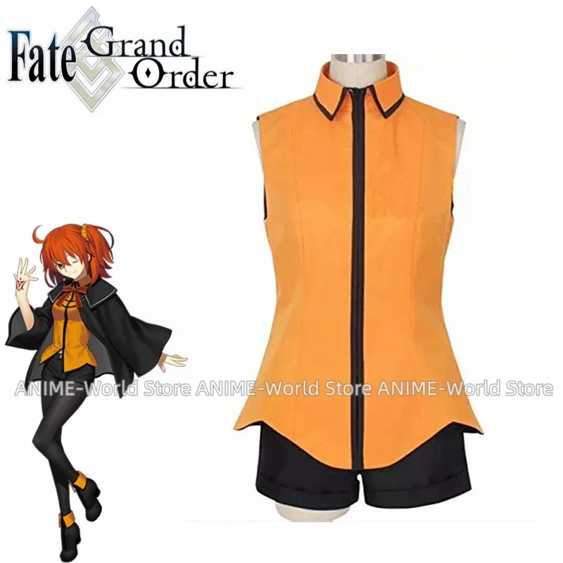 Парик для косплея из аниме Cos Fate Grand Order FGO Fujimaru ritсука костюмы униформа на заказ