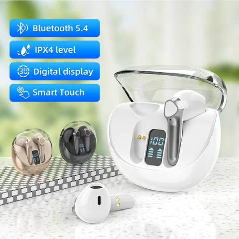 Беспроводные наушники Bluetooth 5.4 Tws  Smart Touch