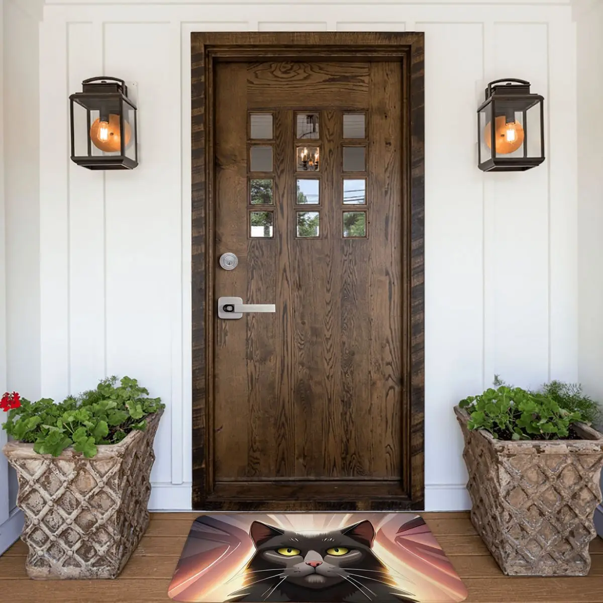 Антискользящий коврик Angry Cat