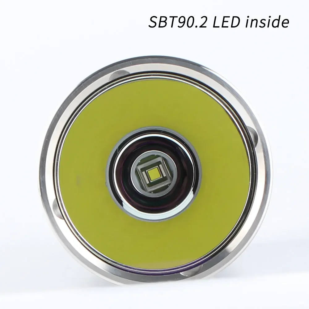 Светодиодный фонарик Convoy 4X18A SBT90.2 5400LM с контролем температуры перезаряжаемый