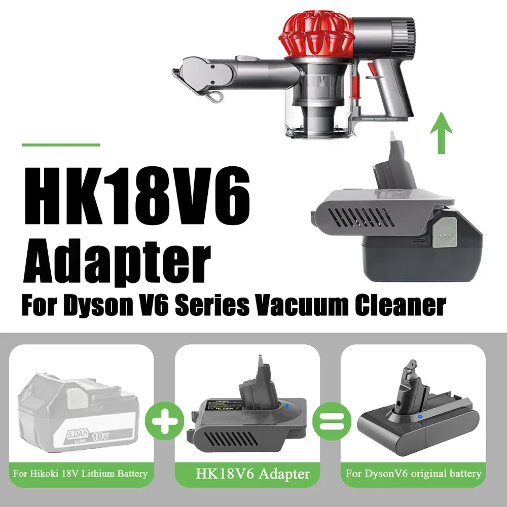 Адаптер-конвертер HK18V6 HK18V7 V8 для пылесоса Dyson V6 V7