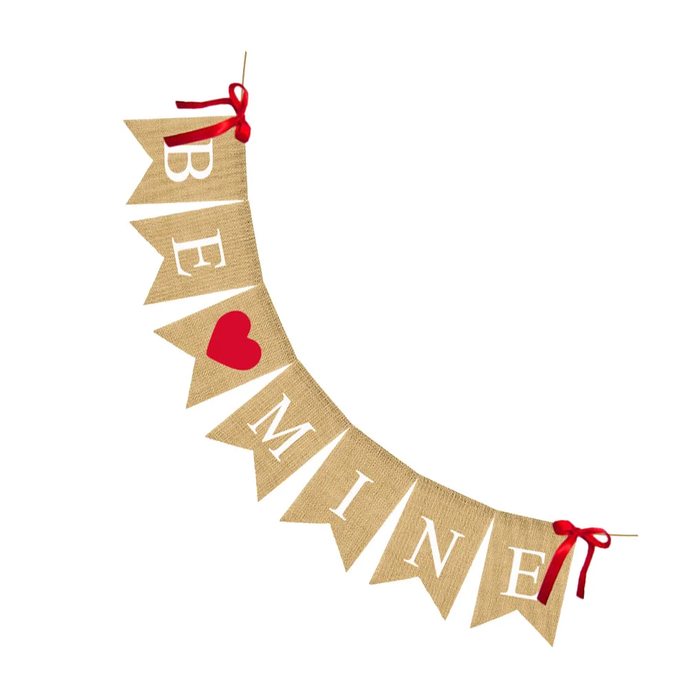 

1 Set Swallowtail Banner Letter Printing Supplies Layout Props Party Bunting for Decorations