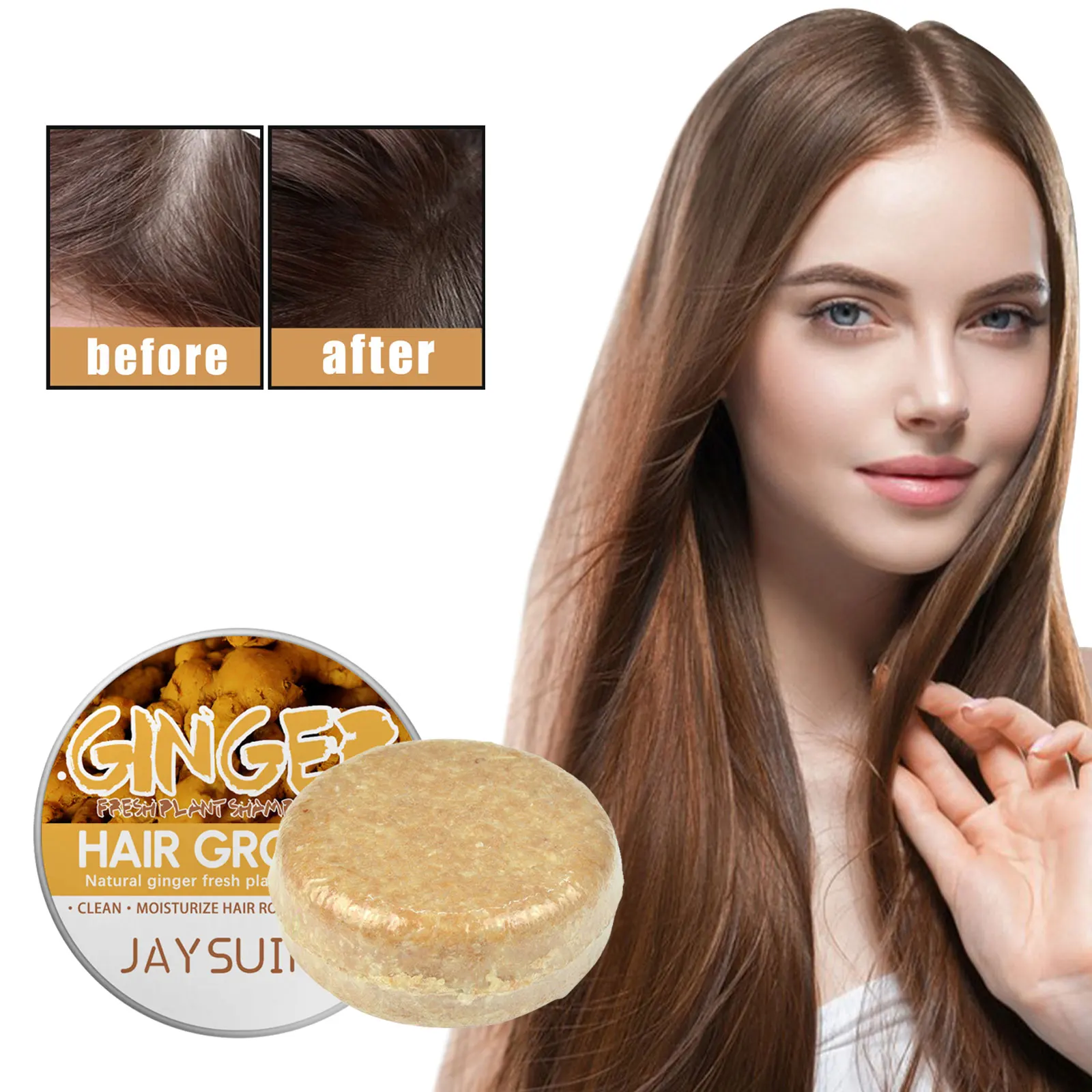 

Anti Hair Loss Soap Hair Growth Thick Moisturizing Anti Itching Cleaning Scalp Folliculitis Dandruff Repair Damage Mites Shampoo
