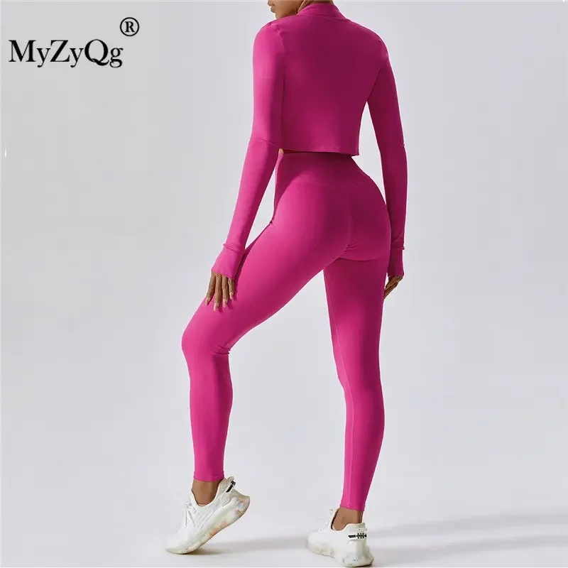 MyZyQg женский спортивный бюстгальтер для йоги на открытом воздухе леггинсы пальто