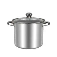 new designed kitchen stainless steel 4 pcs anti overflow cooking soup stock pots set