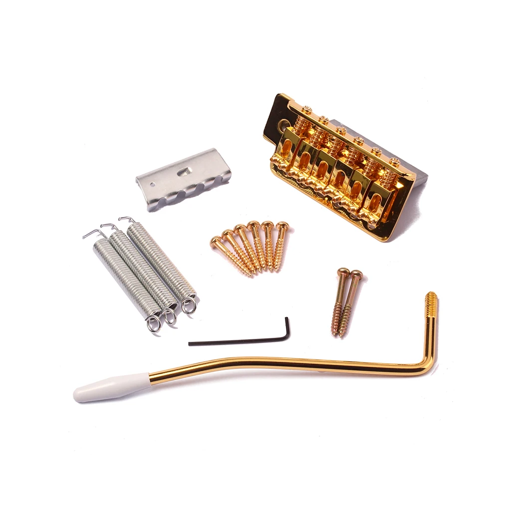 

Guitar Bridge Electric Replaced Kit Upgraded Fittings Replaced Part Decorative Instrument Accessories Guitars Supplies