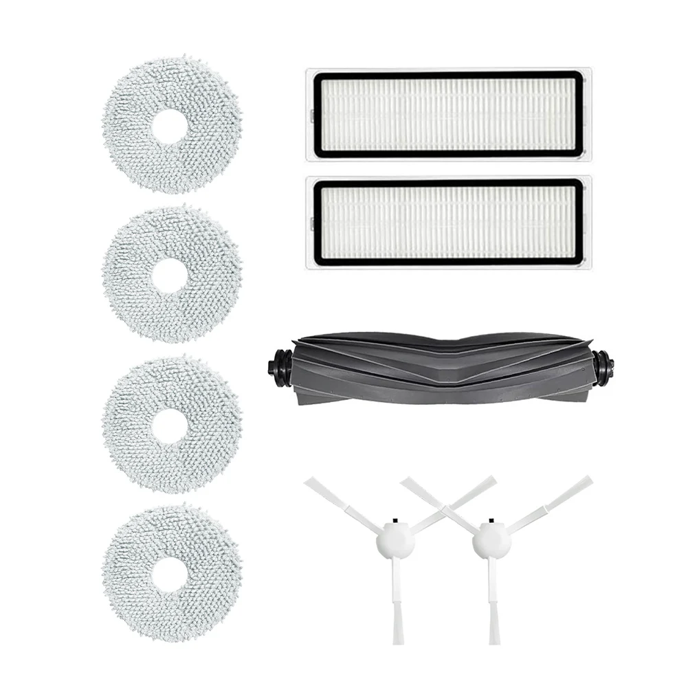 

1/9/10/14pcs Accessories For Dreame Bot L10s Pro L10s Ultra S10 Robotic Vacuum Cleaner Main Brush Filters Side Brush Mop Cloth