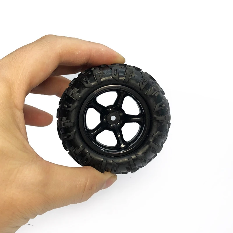 4Pcs Tire Tyre Wheel PX9300-21 For Pxtoys Enoze 9300 9302 9300E 9302E 9303E 9304E 1/18 RC Car Spare Parts Accessories images - 6