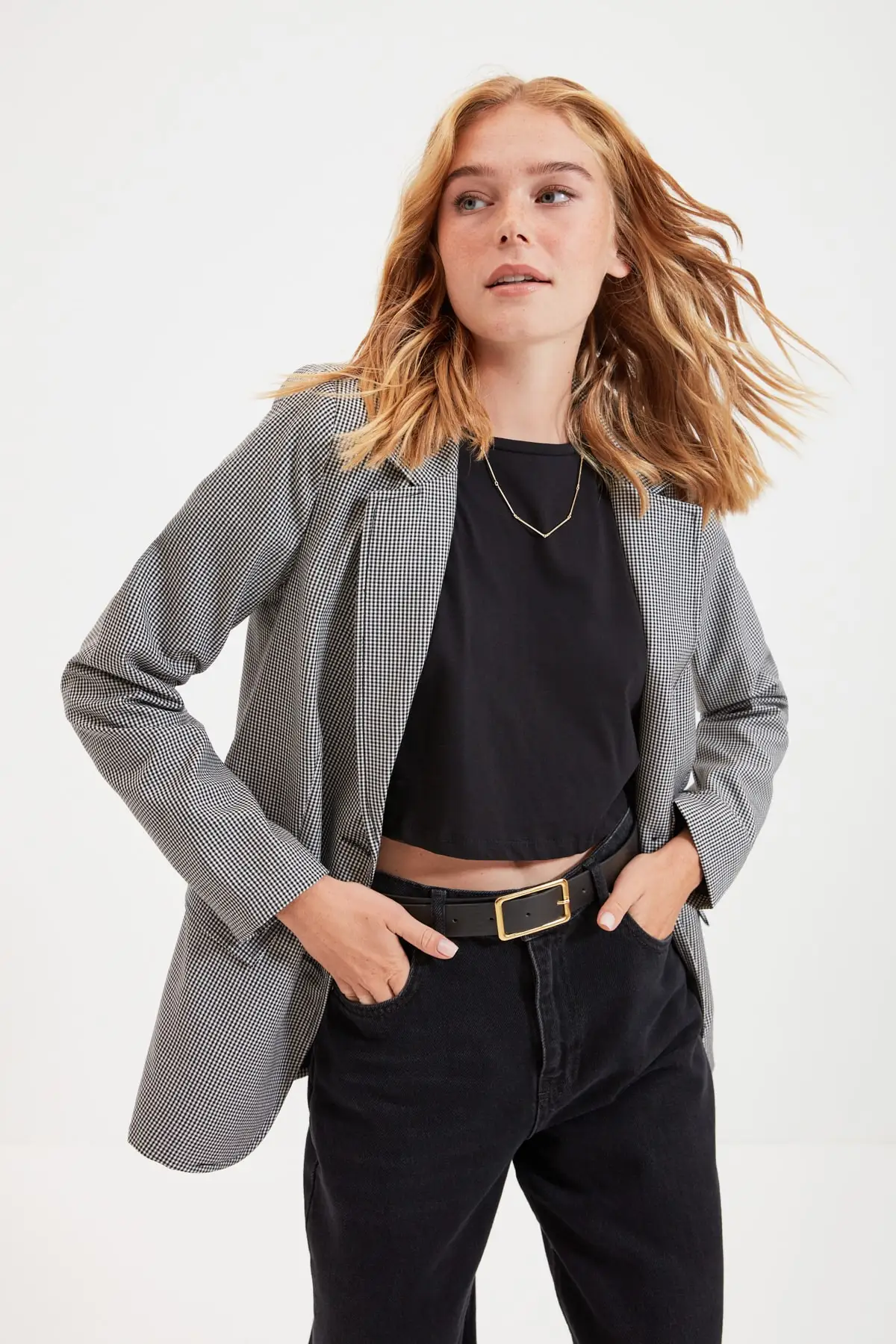 

Trendyol Buttoned Jacket TWOAW22CE0253