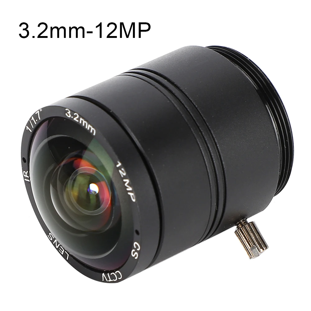 

Professional 3.2mm Focal Length Camera Lens 12MP CS Mount Security Surveillance lens cctv lens cctv