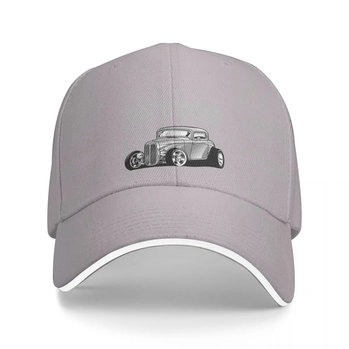 

2023 New Hot Rod Word Art V2 Cap Baseball Cap Beach Cap Hat Men's Hats Women's