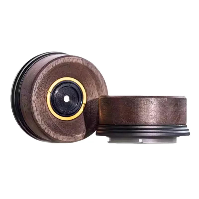 Фото Деревянный объектив Wooden Cookie 30mm Prime Full Frame с большой апертурой для портретной съемки для камер Canon EF DSLR и беззеркальных камер с креплением RF №1