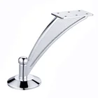 Ножки для мебели 5 дюймов, хромированные металлические защитные накладки для мебели, диванов, стульев, шкафов, гардеробов, кроватей, декоративная фурнитура