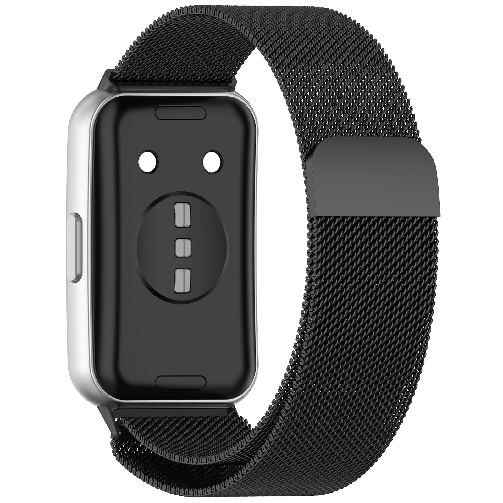 Фото Металлический ремешок-петля Milanese Loop для Huawei Band 11/11 Pro, магнитный браслет-ремешок, аксессуар для смарт-браслетов Huawei Smart Band 10, 9, 8 №3