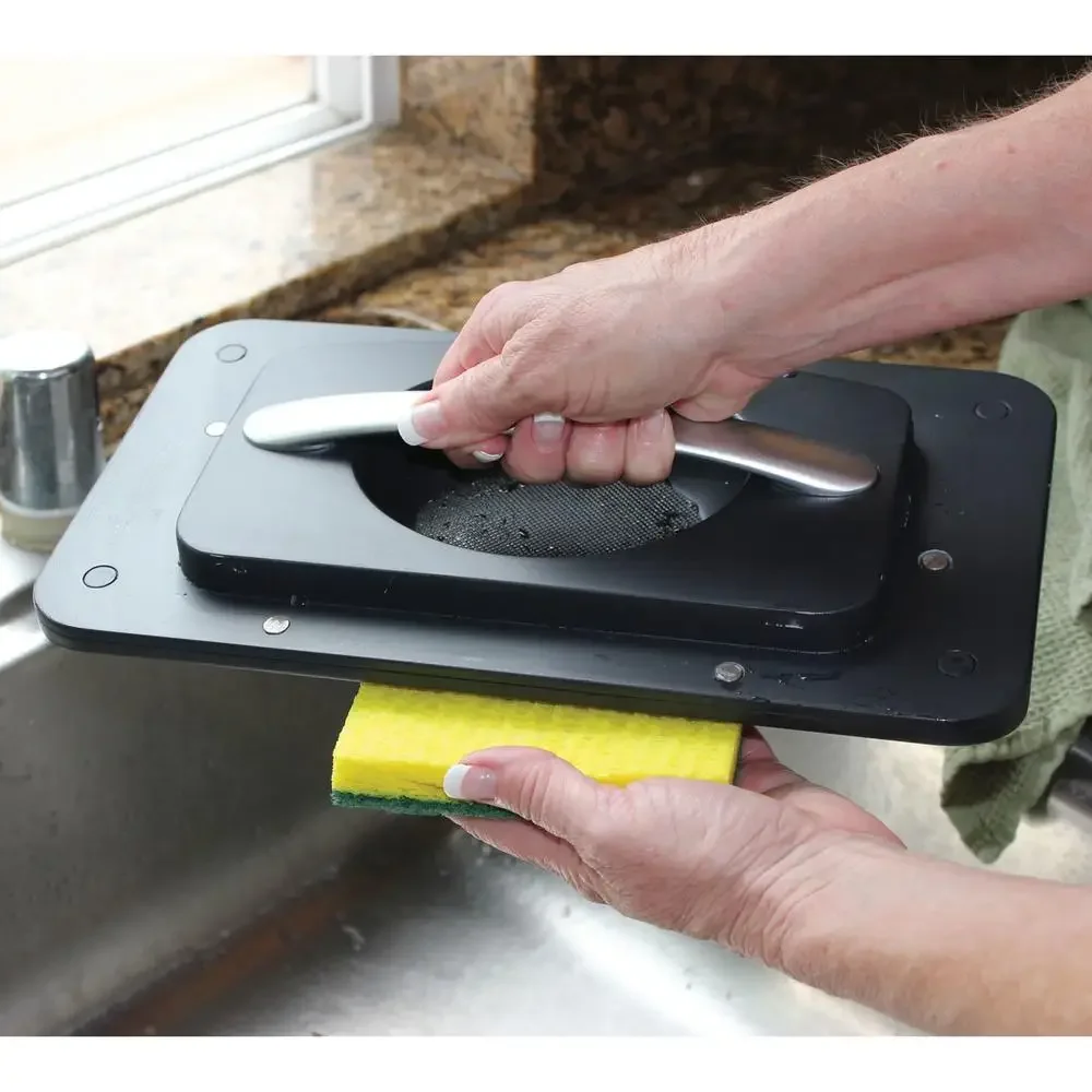 Ручной уборщик для мусора из нержавеющей стали 40 л может работать с ножной