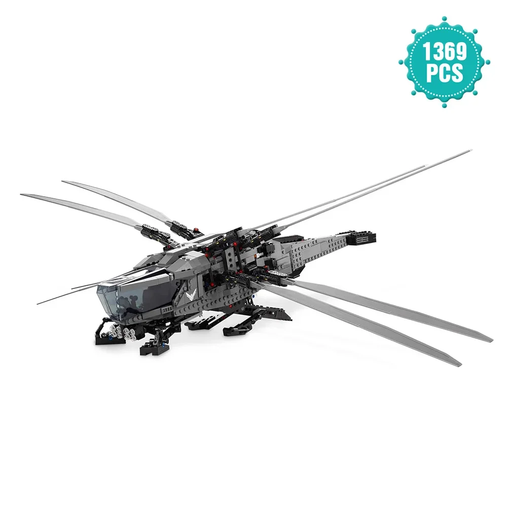 LEGP Dune Royal Atreides Beast Ornithopter Plane Строительный комплект Игрушечная модель самолета