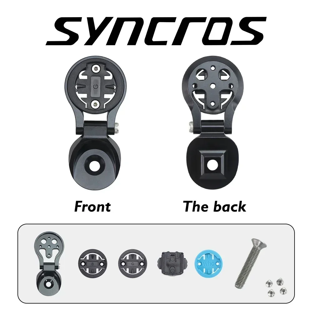 Syncros Custom: 60-градусный поворотный кронштейн для велокомпьютера на руль горного велосипеда, аксессуары для велоспорта, велокомпьютер Garmin. (art.: 3920dce062495) - 3920dce062495