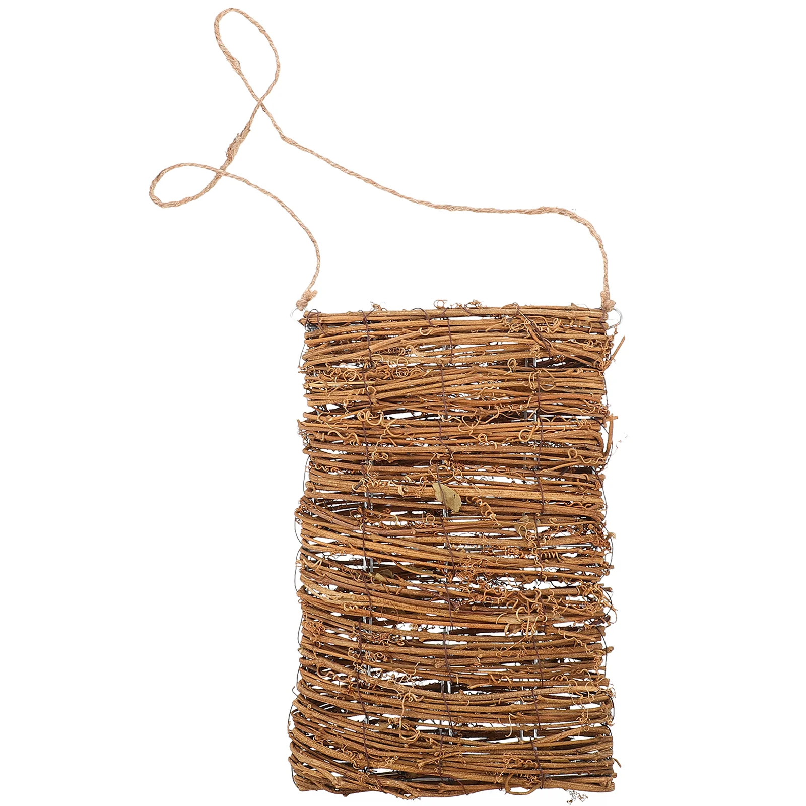 

Basket Hanging Wall Flower Planter Planters Indoor Wicker Rattan Wovenwindow Sill Pot Baskets Potsfarmhouse Storage Vase Fence